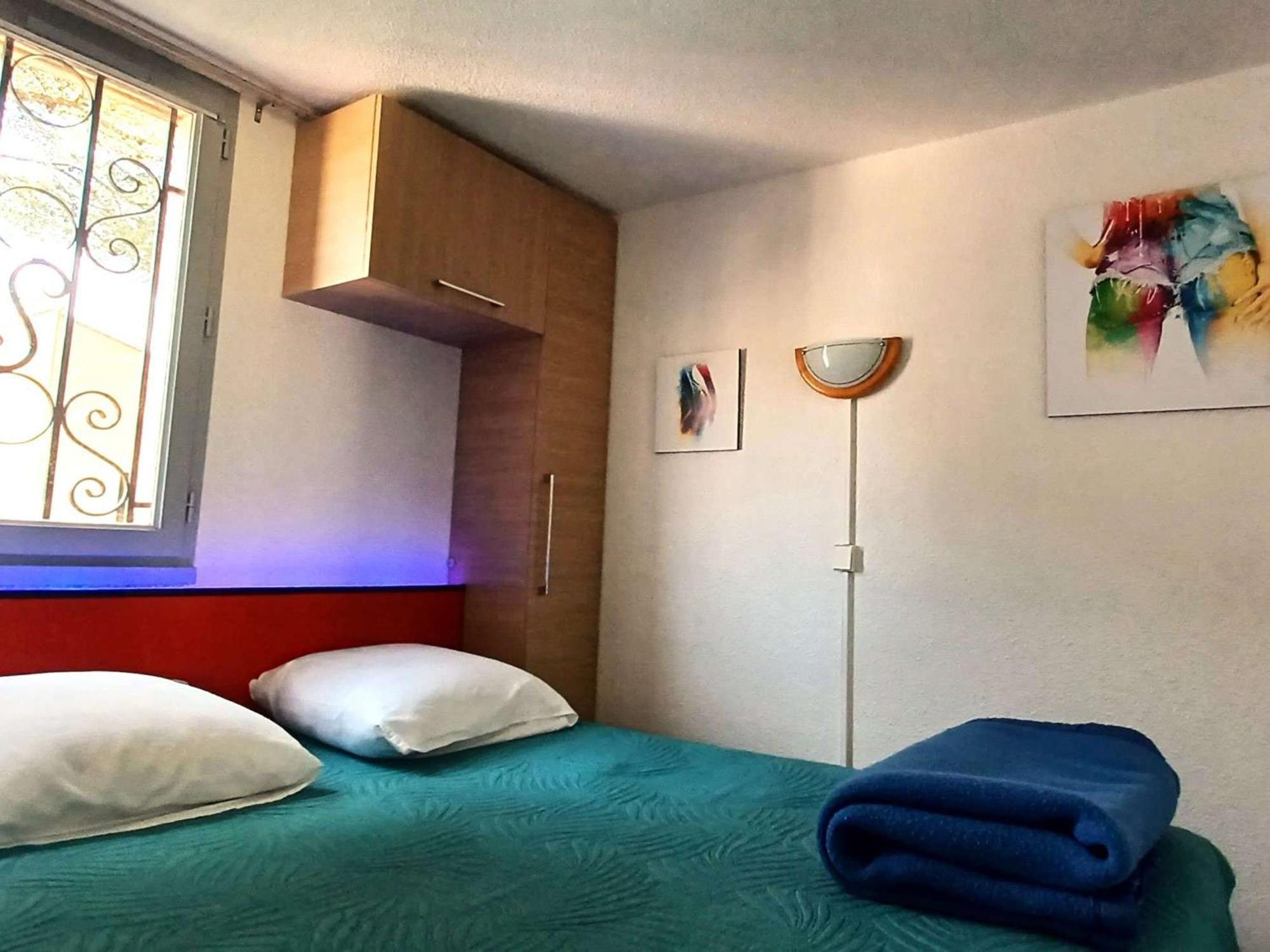 Appartement T2 Climatise Avec Mezzanine, Piscine Et Parking, Proche Plage - Agde - Fr-1-607-119 Exterior foto